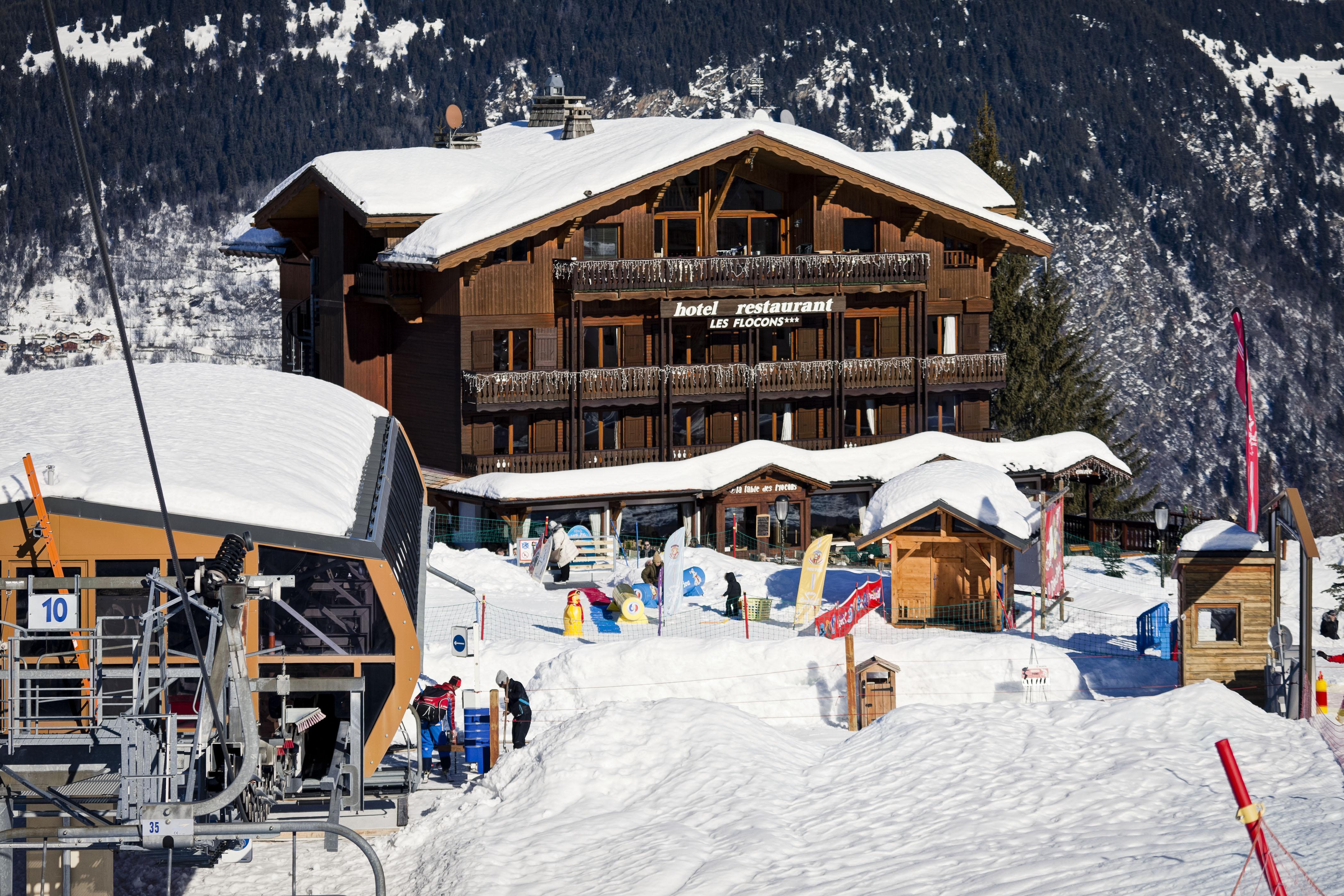 Hotel Les Flocons Courchevel Dış mekan fotoğraf