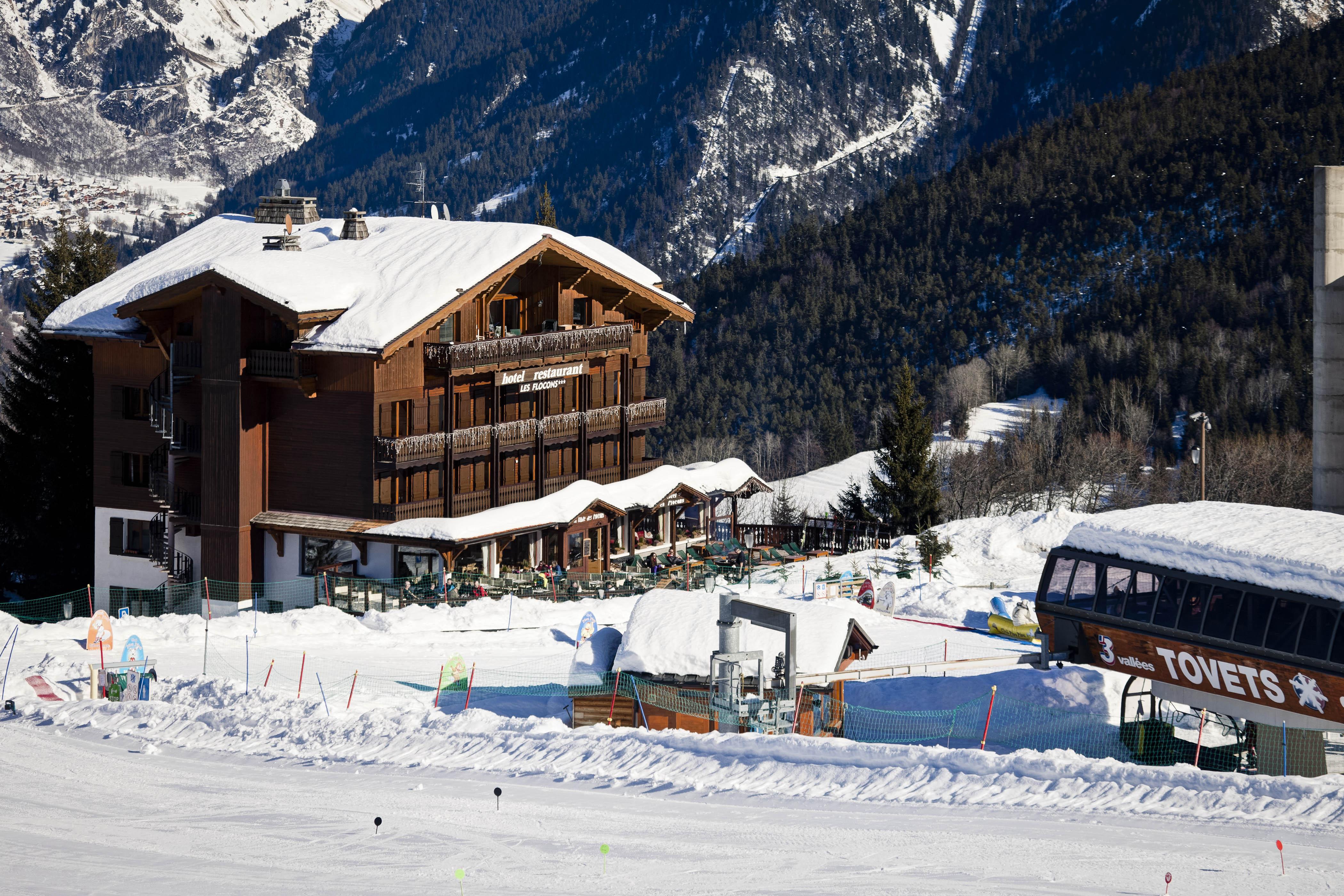 Hotel Les Flocons Courchevel Dış mekan fotoğraf